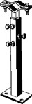 Zanca telescopica 25-50 tipo EMILIA