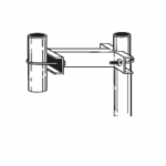 Distanziatore fisso 15cm attacco
