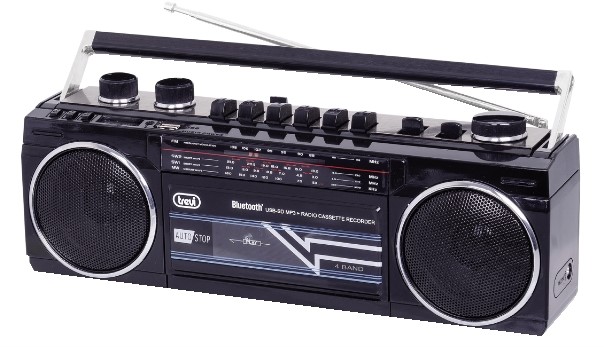 SHOP  Radio registratore a cassette Bluetooth con USB/SD