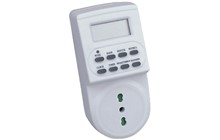 Timer settimanale digitale 230Vac