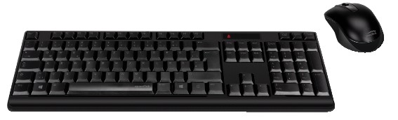 Tastiera e mouse wireless per PC