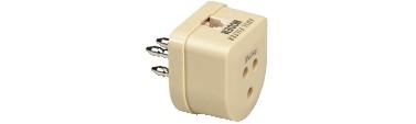 Filtro ADSL spina 3 poli/presa 3poli con presa modulare 6P2C (RJ11)