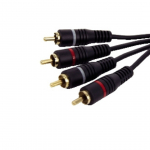 Cavo audio high end gold 2 spine RCA 2 spine RCA, 1.5metri