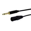 Cavo microfonico spina 6.3mm MONO/ SPINA XLR, 1.8metri