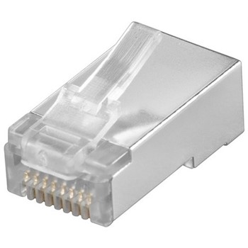 Spina modulare 8P8C (RJ45) schermata
