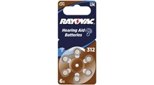 Pila zinco/aria Rayovac per