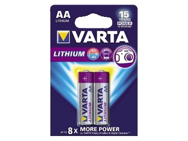 Pila al LITIO formato AA stilo 1.5V