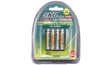 Blister batterie ricaricabili Ni-Mh