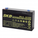 Batteria al piombo 6V 12Ah faston 4.8mm - SKB