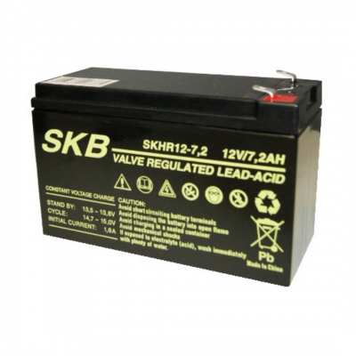 Batteria al piombo 12V 7.2AH F6.3mm