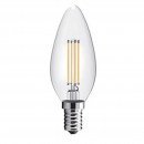 Lampadina LED oliva filament E14