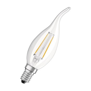 SHOP  Lampadina LED colpo di vento E14 2 Watt, 2700K luce calda