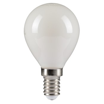 Lampadina LED filament opale E14