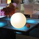 Sfera luminosa RGB a batteria con