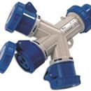 Moltiplicatore mobile a 3 uscite,