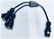 Moltiplicatore da spina ind.16A 3P a