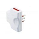 Tripla extrapiatta spina 10A 2P+T