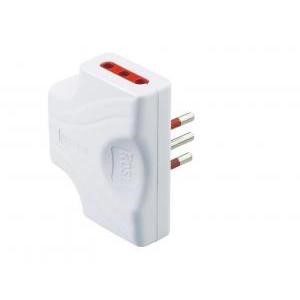 Tripla extrapiatta spina 10A 2P+T
