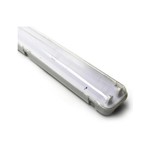 Plafoniera IP65 per 2 tubi LED