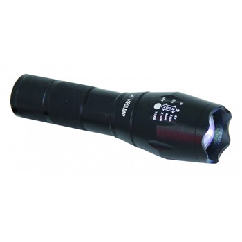 Torcia con ZOOM in alluminio LED