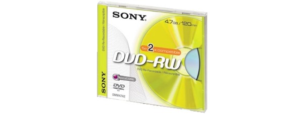 DVD riscrivibile - 120 minuti