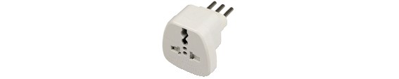Adattatore spina italia 2P+T 10A
