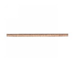 Tubetto sterlingato diametro 4mm