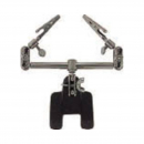Supporto metallico snodato con