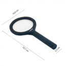 Lente d'ingrandimento con 12 LED