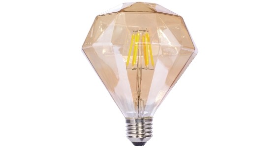 Lampadina LED E27 6Watt diamond