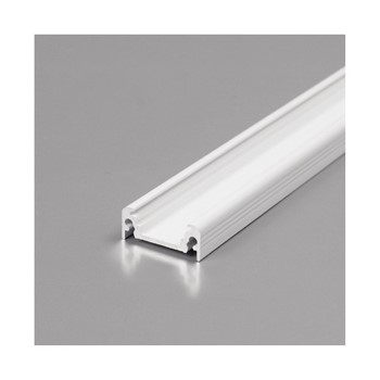 Profilo in alluminio 2 metri bianco