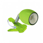 Faretto a clip con led integrato colore verde