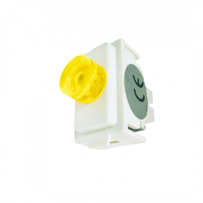 Segnalatore semaforico led giallo