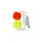Segnalatore luminoso LED verde e