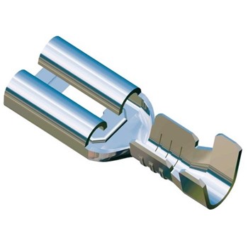 Faston femmina 9.5mm ottone
