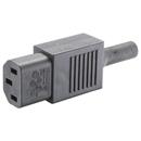 Presa tripolare AC volante con