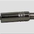 Spina JACK 3.5mm mono metallica nichelata con molla guidacavo