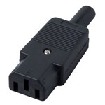 Presa volante tripolare VDE C13