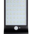 Plafoniera 36 LED a ricarica solare 400 lumen,colore nero