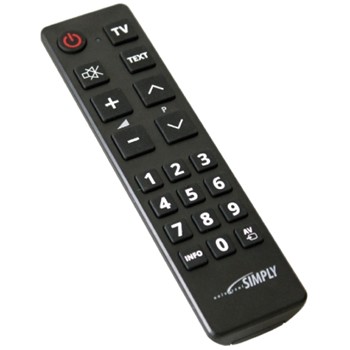 Telecomando universale semplificato