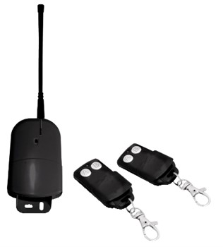 Kit con ricevente da esterno e 2