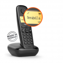 Telefono cordless Dect Gigaset A170 duo, colore nero