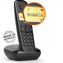 Telefoni cordless A170TRIO GIGASET colore nero