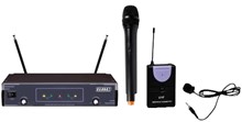 Kit radiomicrofono 2 canali VHF