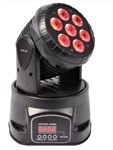 Testa rotante 7 LED RGBW 4 in 1