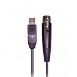 Cavo USB con connettore XLR e convertitore