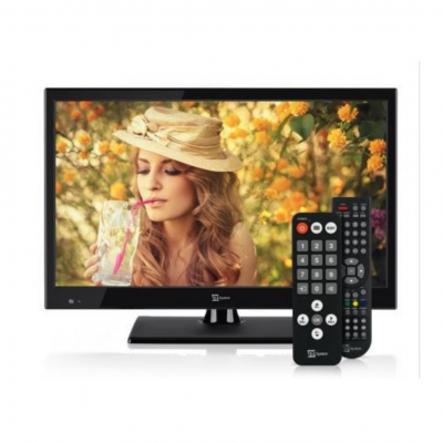 Televisore LED 22''con digitale terrestre integrato, Telesystem