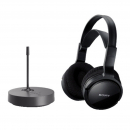 Cuffie wireless RF a 2 canali di trasmissione, portata 100 metri