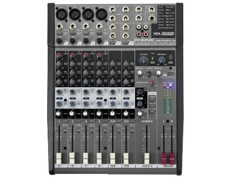 Mixer 8 canali con effetti digitali