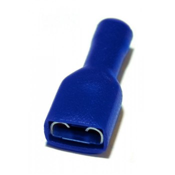 Terminali preisolati blu, 4.7x0.5mm